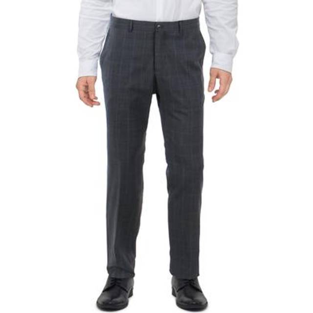 Slim Suit Trousers - Black - 36