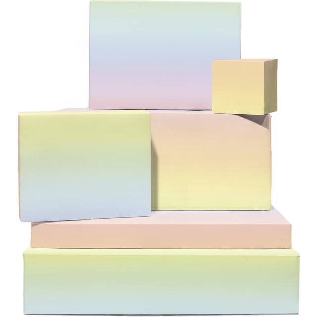 CENTRAL 23 Pastel Wrapping Paper - Ombre - 6 Sheets Gift Wrap For Her