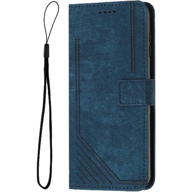 (Purple) Flip Case for Nokia Hmd Pulse Pro Card Insertion Wallet Kickstand Pu Leather