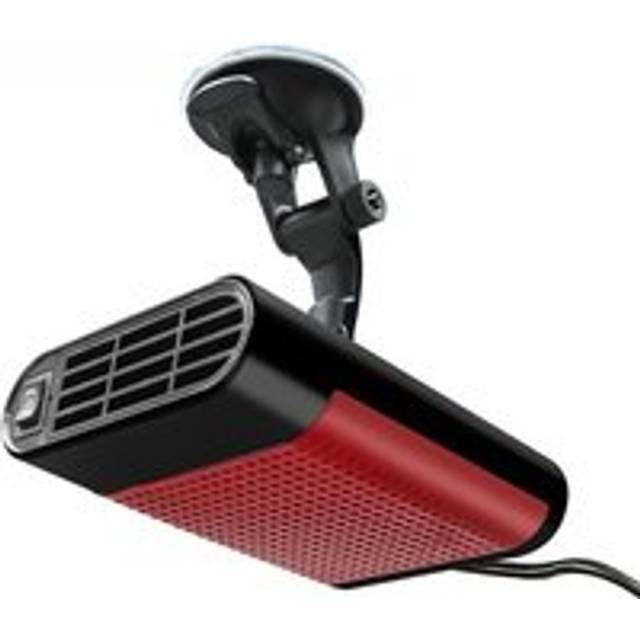 Aiperq - Car Defroster, Windshield Defogger, Car Heater, 12V 360° Rotating Portable Car Fan 150W with Suction Cup Mount