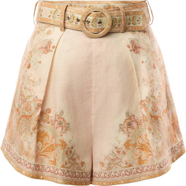 Acacia Tuck Shorts - CREAMPINK MULTI - 3 (US 10)