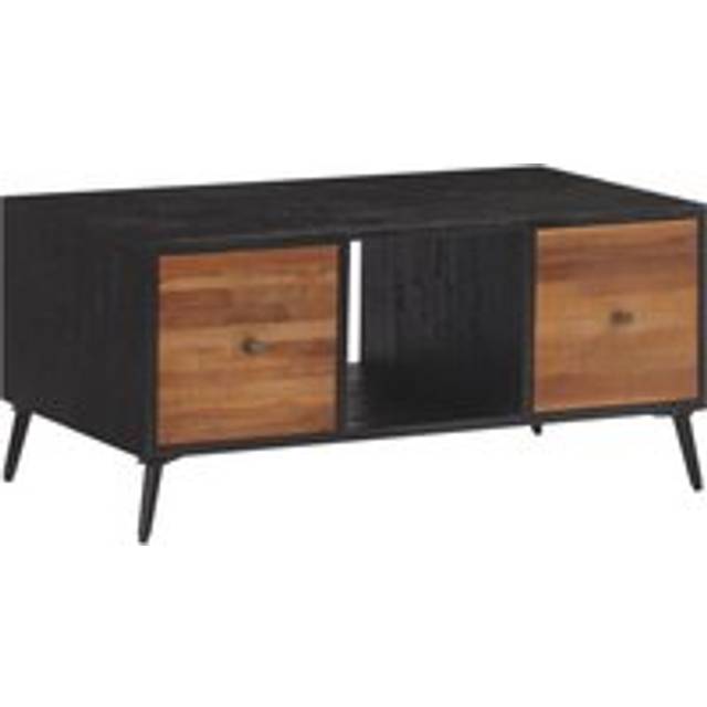 Coffee Table 90x50x41 cm Solid Reclaimed Teak - Brown - One Size