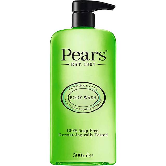 DOPICT Pears Pure & Gentle Shower Gel  Body Wash with Oil Clear Formula for Removing Excess Oil with Lemon Flower Extracts  100% Soap Free  Imported
