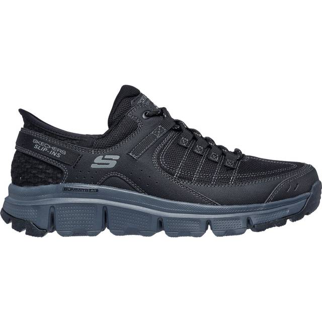 Skechers Men's Summits at Hands Free Slip-in Sneaker, Black/Charcoal, 8