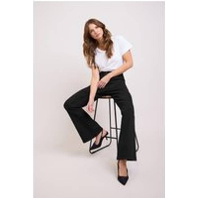 M&Co Black Lift & Shape Kick Flare Jeans Regular > 10 M&Co Womens - Regular 10