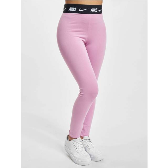 Nike, Training Leggings, female, Pink, S, High Waist Training Leggings