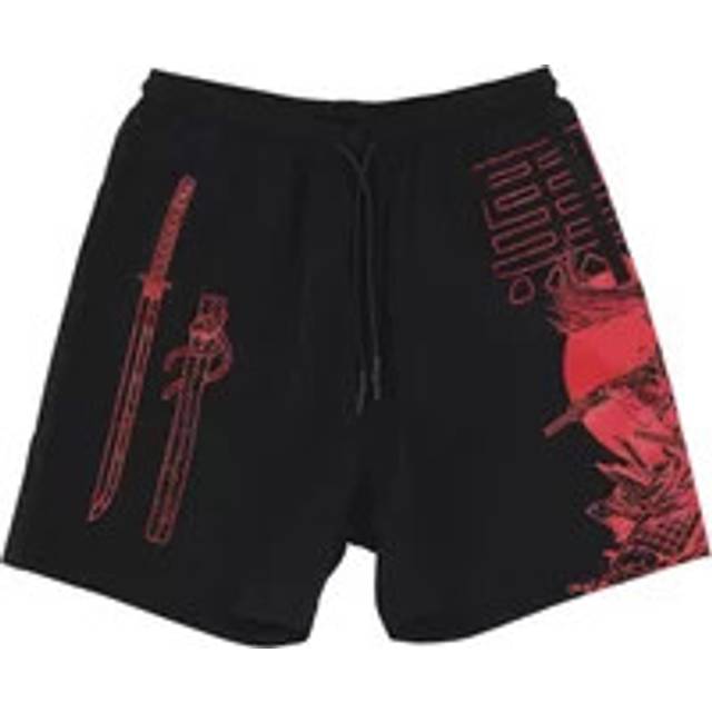 Dolly Noire, Badkläder, Herr, M, Nylon, Musashi Outline Simshorts Svart/Multi - black (M)