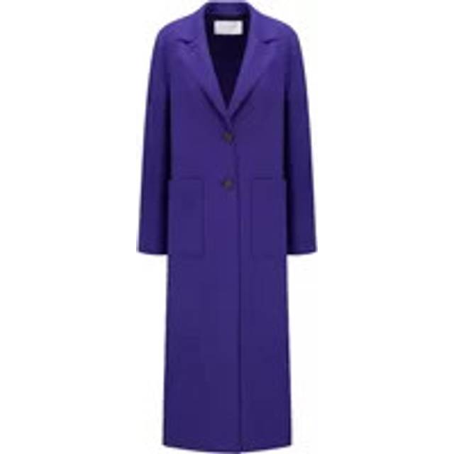 Purple Wool Coat