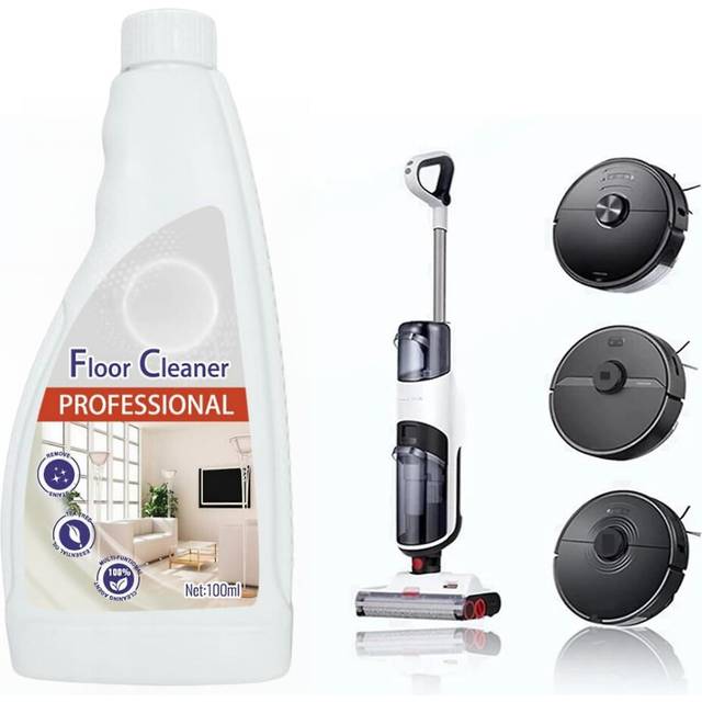 (1 Pcs) Floor Cleaning Liquid Solution Compatible For Roborock