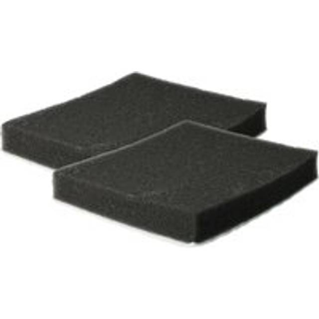 Vhbw - 2x Micro Hygiene Filter compatible with Samsung VCC47Q0V3K/XEF, VCC47S5H35/XEV Vacuum Cleaner - Air Filter Black White, Rectangular