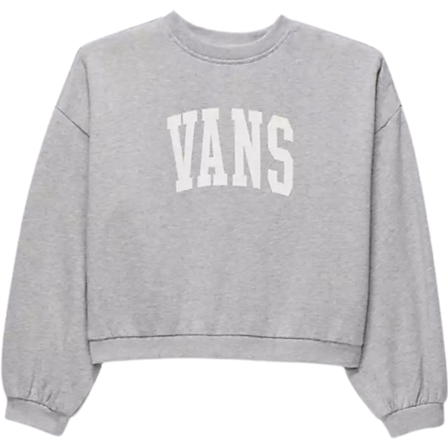 Girls Stadium Loose Sweatshirt in Cement Heather