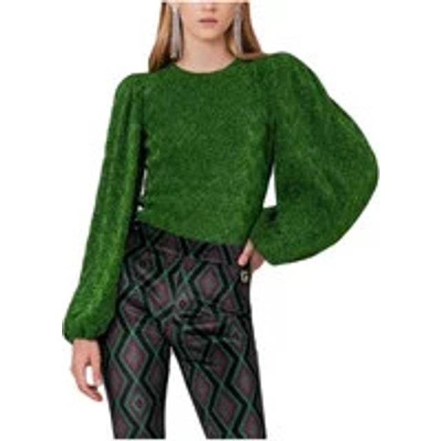 Gaëlle Paris, Blouses, female, Green, S, T-Shirts