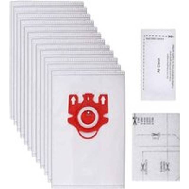 12 Vacuum Cleaner Bags for Miele f/j/m Series HyClean 3D Efficiency, Bags for Miele 9917710