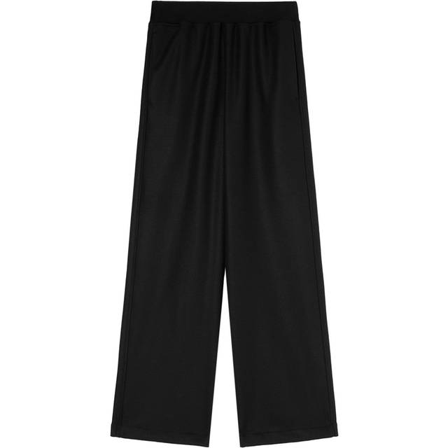 Jil Sander - wide-leg track pants - men - Wool - 46 - Black