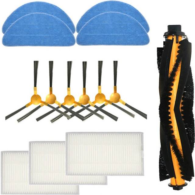 Roller Main Brush Side Brushes Hepa Filter Mops Cloth Rag For Proscenic 800T 820S Robotic Vacuum Cleaner Spare Parts Accessories