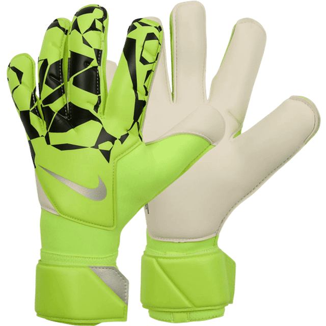 Nike Målvaktshandske Vapor Grip 3 Mad Voltage - Neon/Svart/Silver - ['Gul'] (8½)