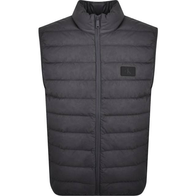 Calvin Klein Gray Polyamide Men Jacket