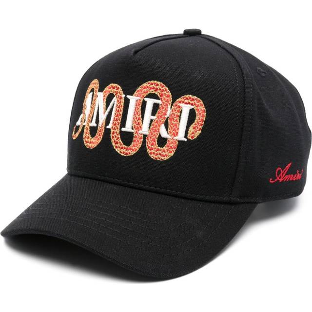 AMIRI - Snake cap - men - Cotton/Lyocell - One Size - Black