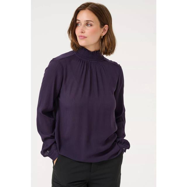 KAFFE Trine Smock Neck Top