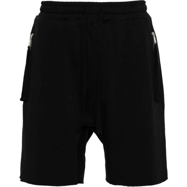 Thom Browne-Navy High Waisted Virgin Wool Shorts-Donna - 38 IT