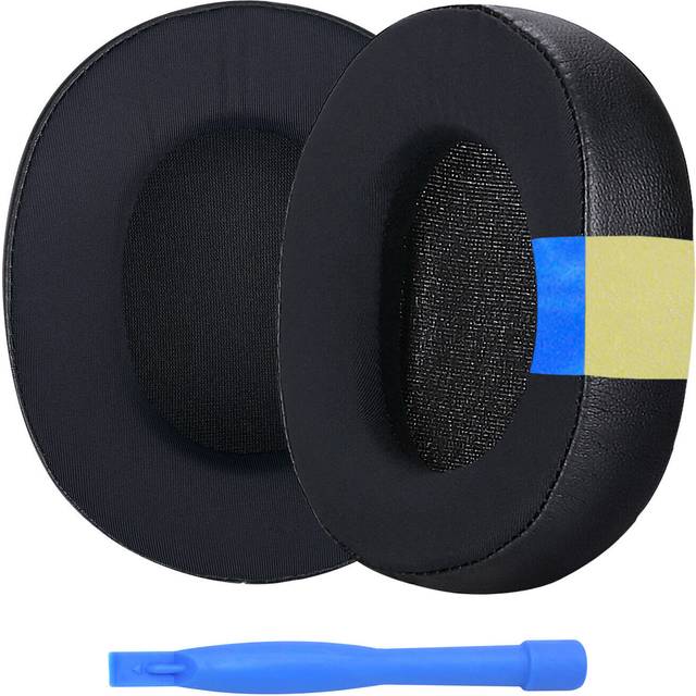 Ersättnings Öronkuddar för SteelSeries Arctis 1/3 / 5/7 / 9 / Pro & Prime Wireless Gaming Hörlurar etc. från MMOBIEL - Kylande Gel Hörlurskuddarr – Svart