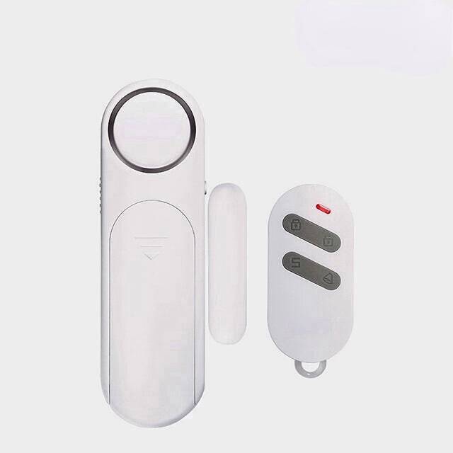 (Set 3) Wireless Door Windows Sensor Alarm Anti-Theft Smart Remote Control For Kids Cabinet Safety Home Security