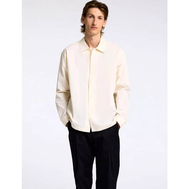 Selected Organic Cotton Regular Fit Shirt, Angora