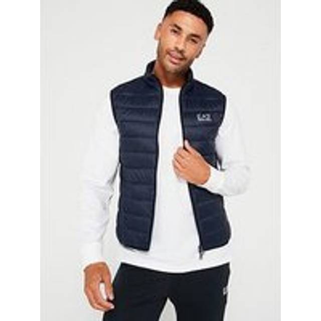 EA7 Emporio Armani Core Id Lightweight Gilet - Dark Blue, Dark Blue, Size Xs, Men - XS