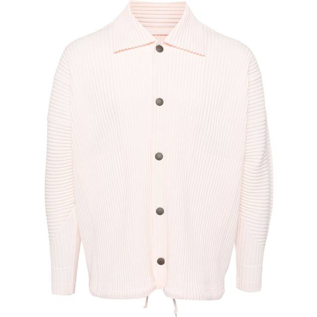 Homme Plissé Issey Miyake - MC August shirt jacket - men - Polyester - 4 - Pink