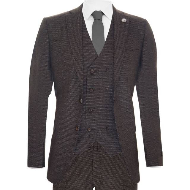 (40) Mens 3Piece Suit Double Breasted PeakyBlinder 1920