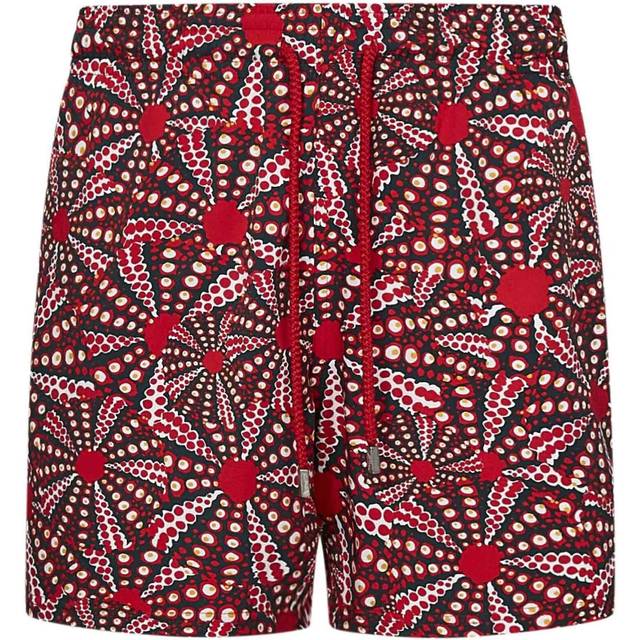 Vilebrequin, Badkläder, Herr, M, Läder, Strandkläder för män Moorise Modell - red (M)