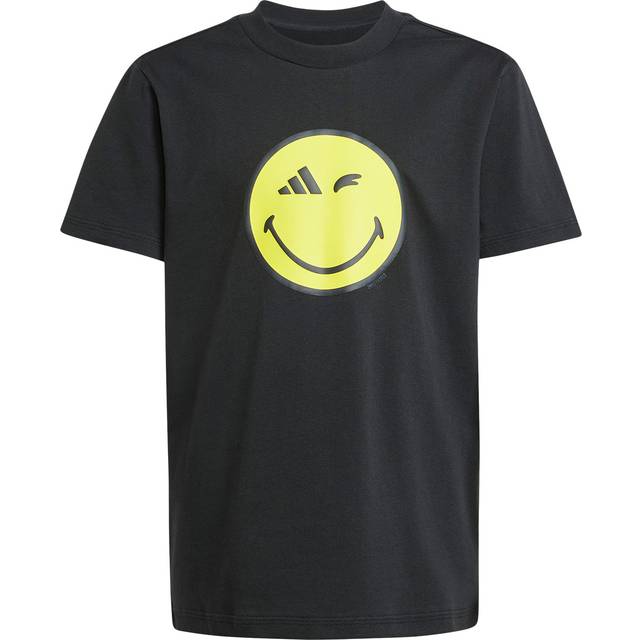 adidas Smileyworld Graphic T-Shirt Kids black, size: 164