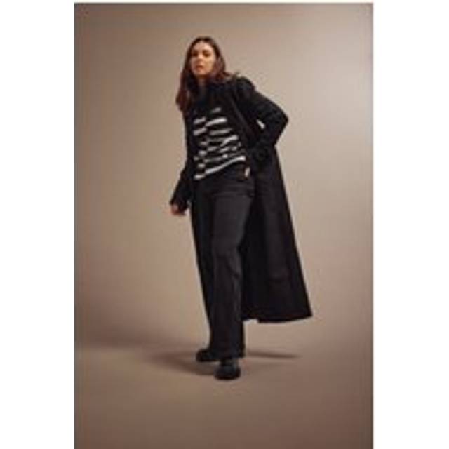 Lts Tall Black Long Formal Maxi Coat 18 Lts | Tall Women's Coats