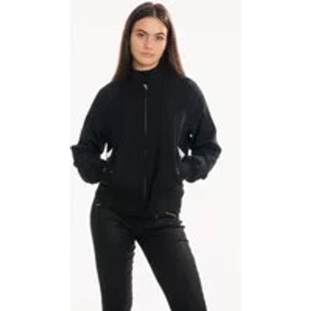Women's Calvin Klein Uniform Twill Harringon Womens Jacket - Black - Size: 14