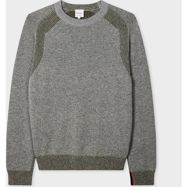 Paul Smith Grey Lambswool Crew Neck Sweater - XL