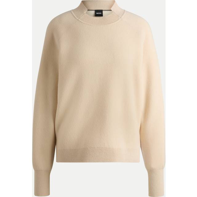 Boss Fariola Knitted Sweater - Beige