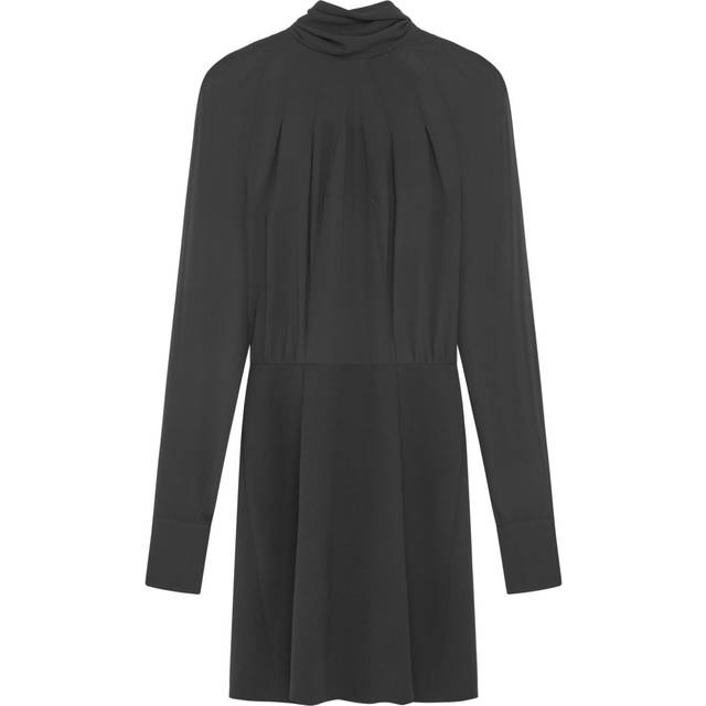 16Arlington - Sig mini dress - women - Polyester/Viscose - 12 - Black