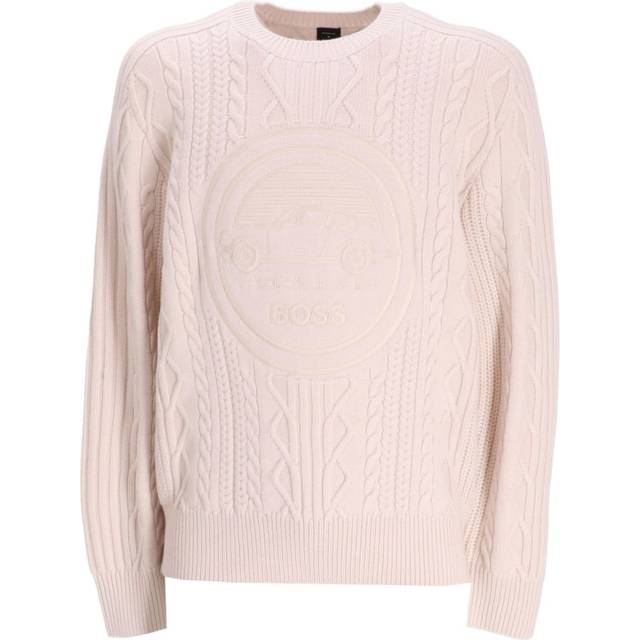 BOSS - x Porsche sweater - men - Polyester/Virgin Wool - XL - Neutrals