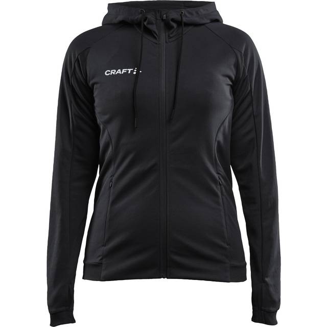 Evolve Fullzip W Hood , BLACK, Dam, L