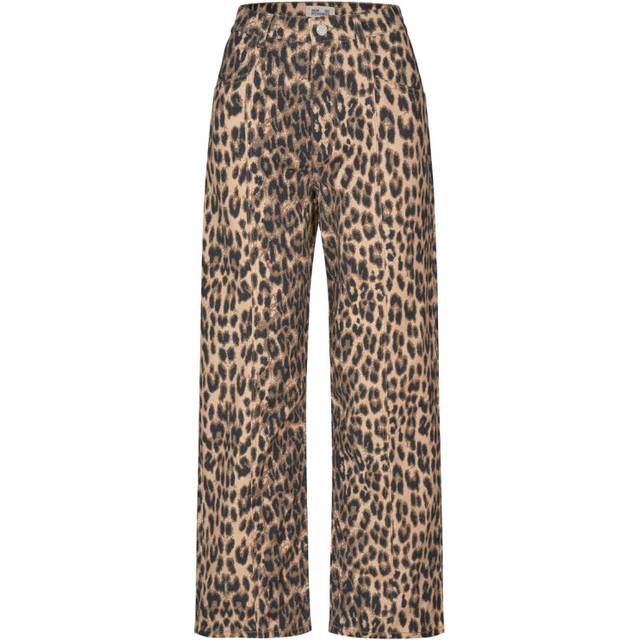 Baum Und Pferdgarten Nara Leopard-Print Denim Jeans - EU 40/ UK 12 - Multi