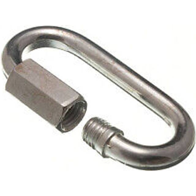 2 X Quick Link Chain Repair Joiner Fasteners M8 Bzp Rust Proof Steel | Onestopdi