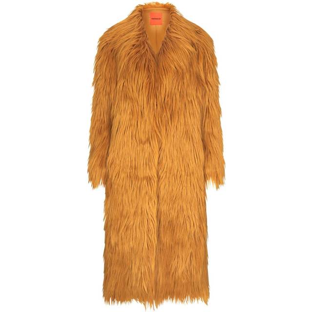 Simon Miller - Lett Shaggy faux-fur coat - women - Modacrylic/Polyester - XS - Brown
