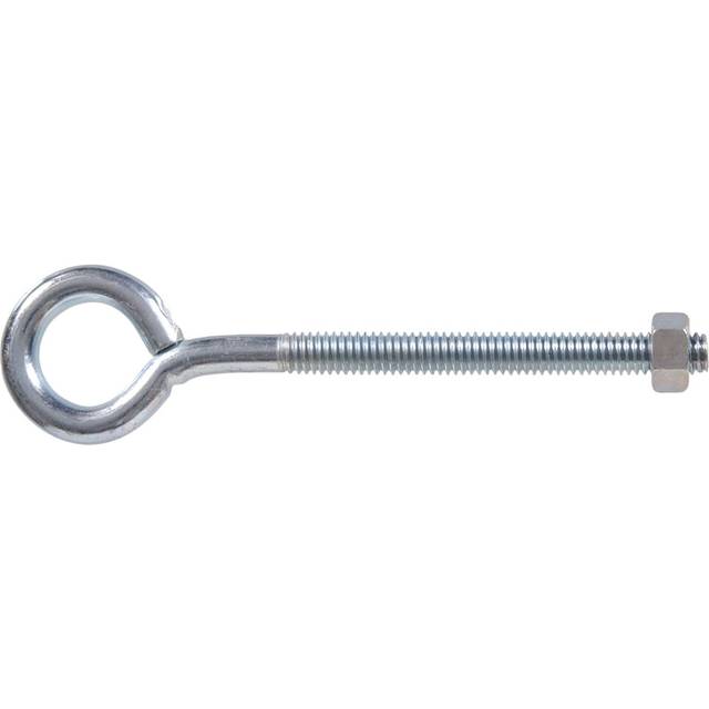 The Hillman Group 518 Eyebolts with Nuts  5/16 x 5-Inch  5-Pack Zinc