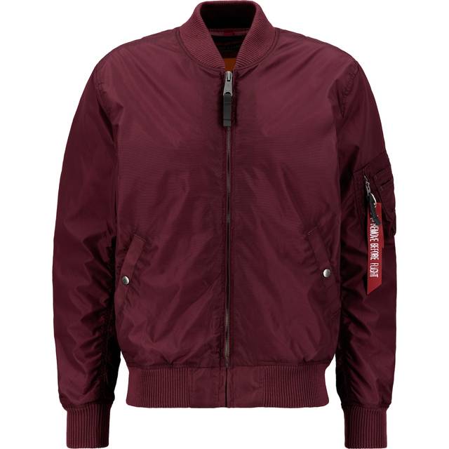 Jacket Alpha Industries Inc. MA-1 TT Two Tone Dark Maroon L (L)