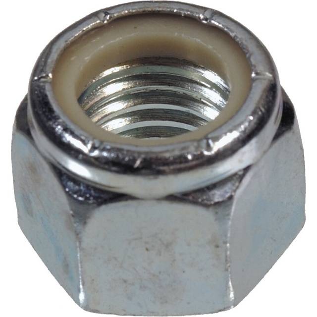 The Hillman Group 44898 M12-1.25 Fine Pitch Nylon Insert Stop Nut  10-Pack