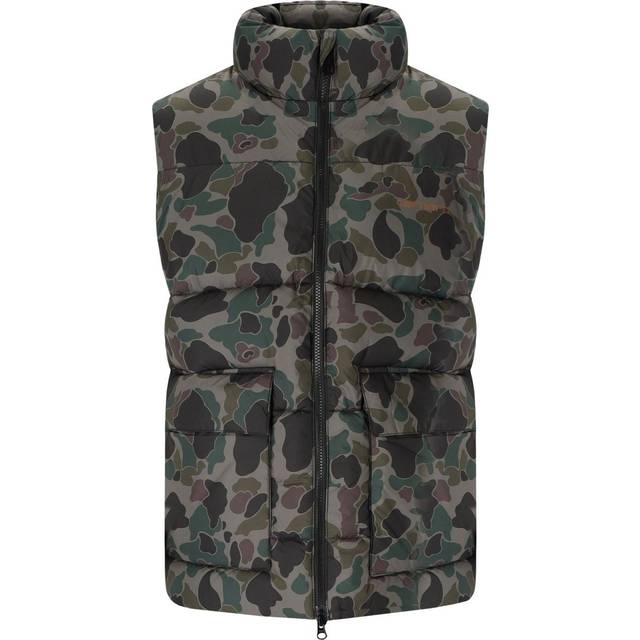 CARHARTT WIP SPRINGFIELD CAMO DUCK GREY VEST