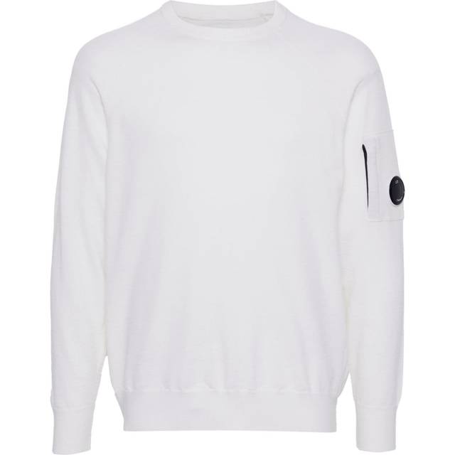 K-Way, Toppar , Herr, L, Bomull, Vit Bomull Crew Neck Tee