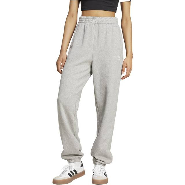 adidas Originals – Essentials – Grå mjukisbyxor i frotté-Grå/a