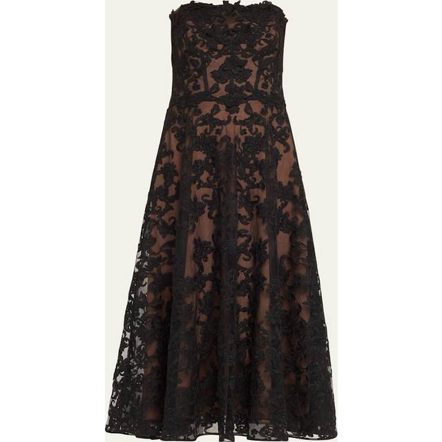 Marchesa Notte Midi Dress