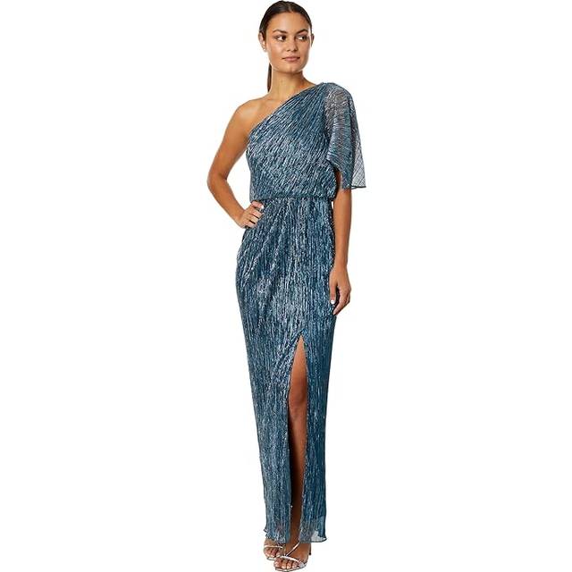 Mac Duggal Mesh Sequin Gown